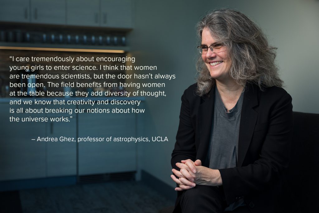 Photo of Andrea Ghez, Professor of Astrophysics, UCLA