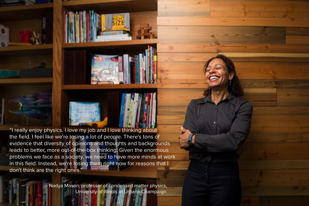 Photo of Nadya Mason, Professor of Condensed Matter Physics, University of Illinois at Urbana-Champaign