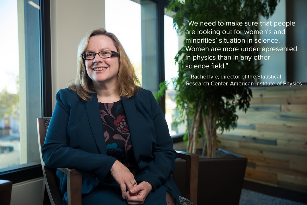 Photo of Rachel Ivie, Director of the Statistical Research Center, American Institute of Physics