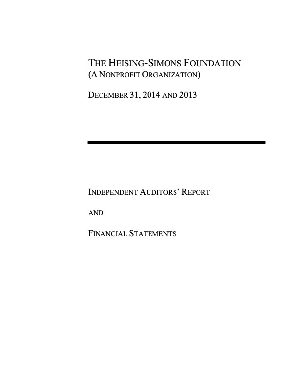 Download the 2014 Audited FInancial Statements