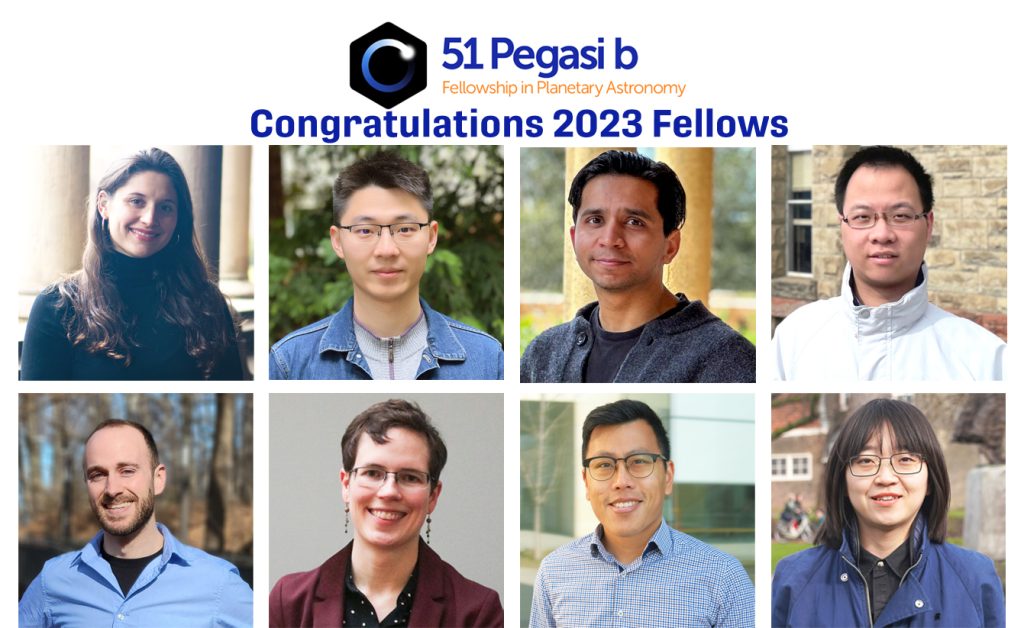 Photo collage of 2023 51 Pegasi b fellows.