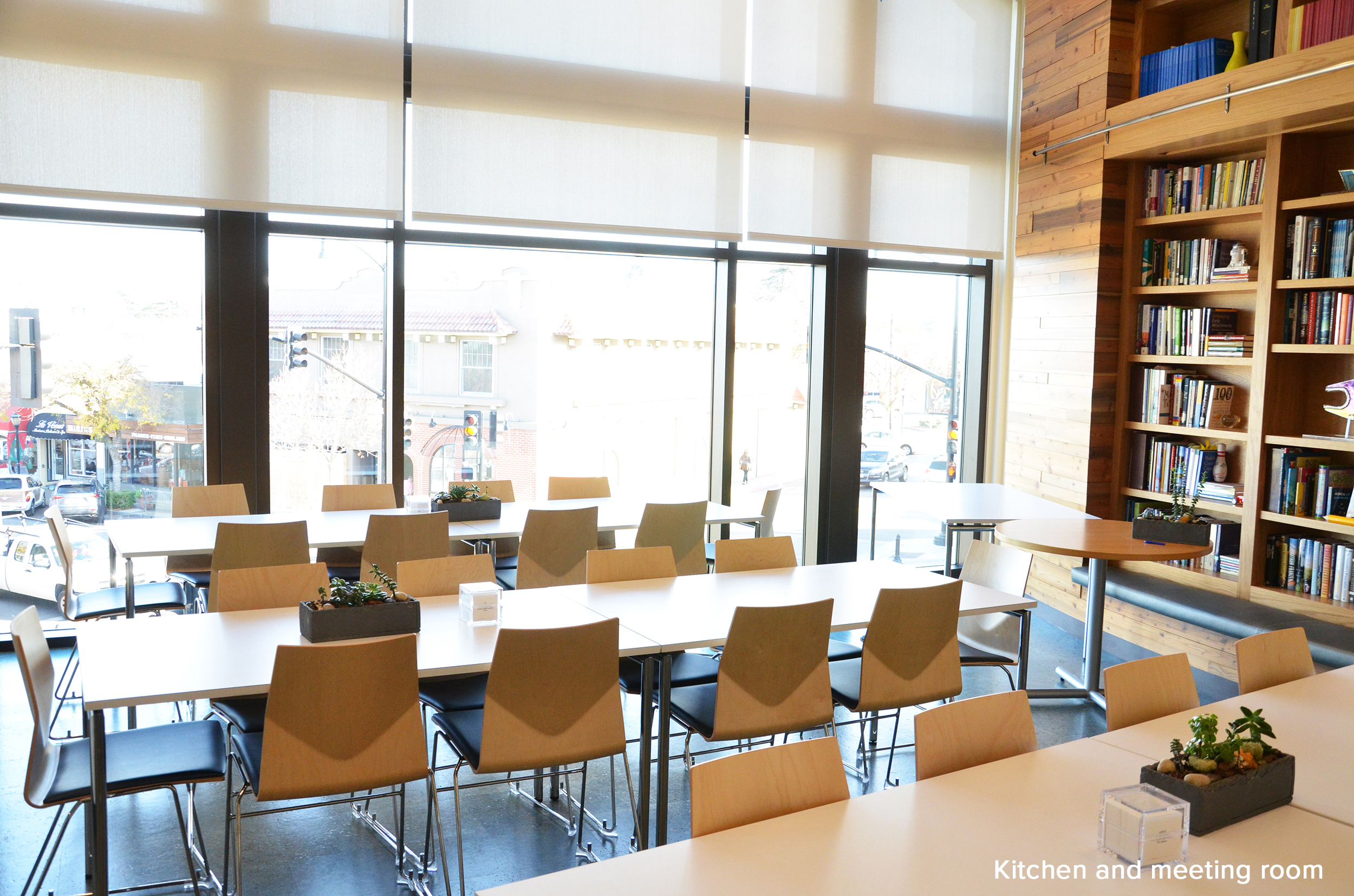 Dining room and meeting area.