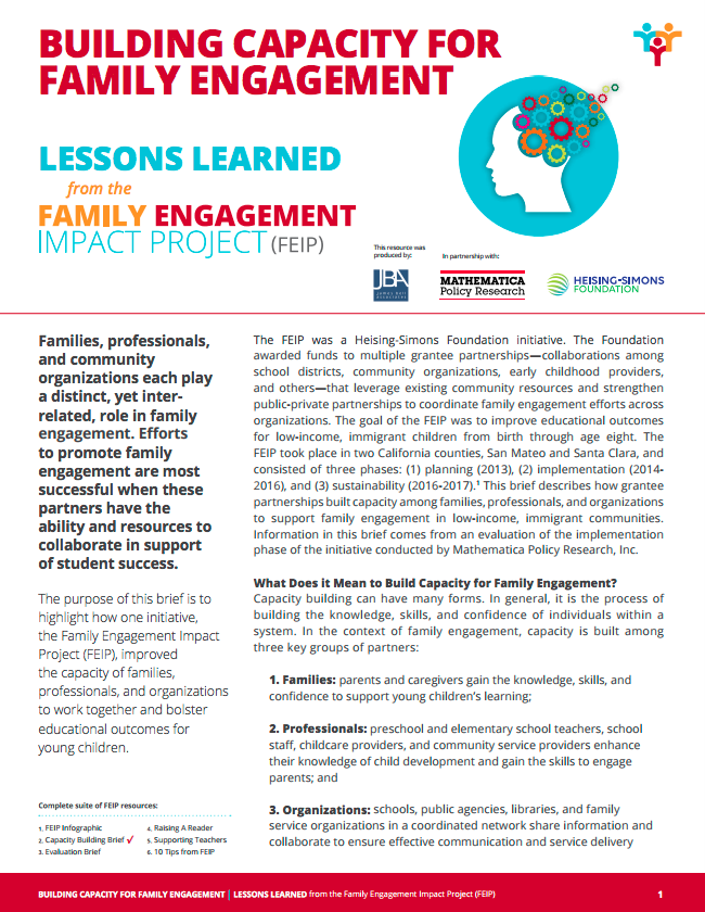 family engagement assignment